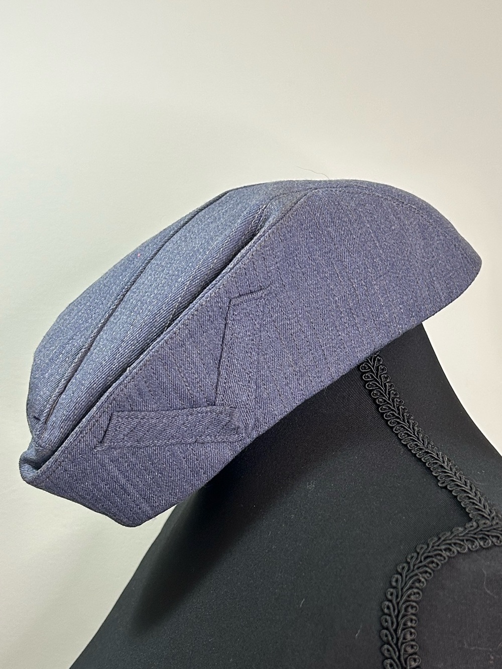 Vintage McGregor New York Blue Gray Flat Cap 21.5” Unisex
